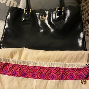 Large Tory Burch leather Robinson bag